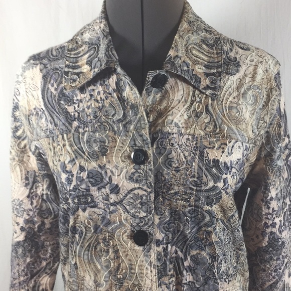 Baxter & Wells Light Weigh Jacket Button Front - Picture 2 of 7